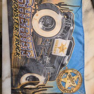 Sheriff Monster Truck Flag